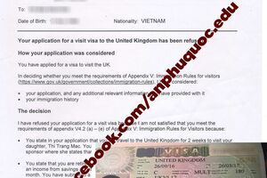 BỊ TỪ CHỐI VISA ANH - KHÓ KHĂN ĐẾN ĐÂU CŨNG ĐÃ CÓ AN PHÚ QUỐC GIÚP ĐỠ
