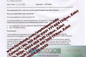 AN PHÚ QUỐC – HỖ TRỢ, TƯ VẤN VISA THĂM THÂN ANH QUỐC (Chúc mừng bạn T nhận visa du lịch Anh Quốc)