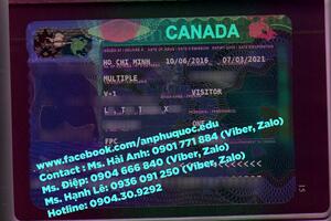 THỦ TỤC LÀM HỒ SƠ THĂM THÂN, DU LỊCH CANADA