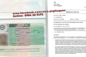 THÊM MỘT CA XIN VISA UK BỊ TỪ CHỐI ĐƯỢC CHỮA THÀNH CÔNG NHỜ AN PHÚ QUỐC