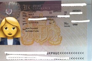LẠI THÊM CHỊ KHÁCH ĐÁNG YÊU ĐƯỢC CẤP VISA  ĐỊNH CƯ ANH DIỆN KẾT HÔN