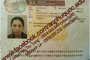 CHÚC MỪNG CHỊ HUỲNH THỊ ÁI NGUYÊN ĐÃ NHẬN ĐƯỢC VISA ĐINH CƯ TẠI ANH QUỐC