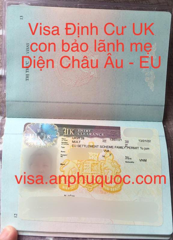 Visa định cư của cô Vui