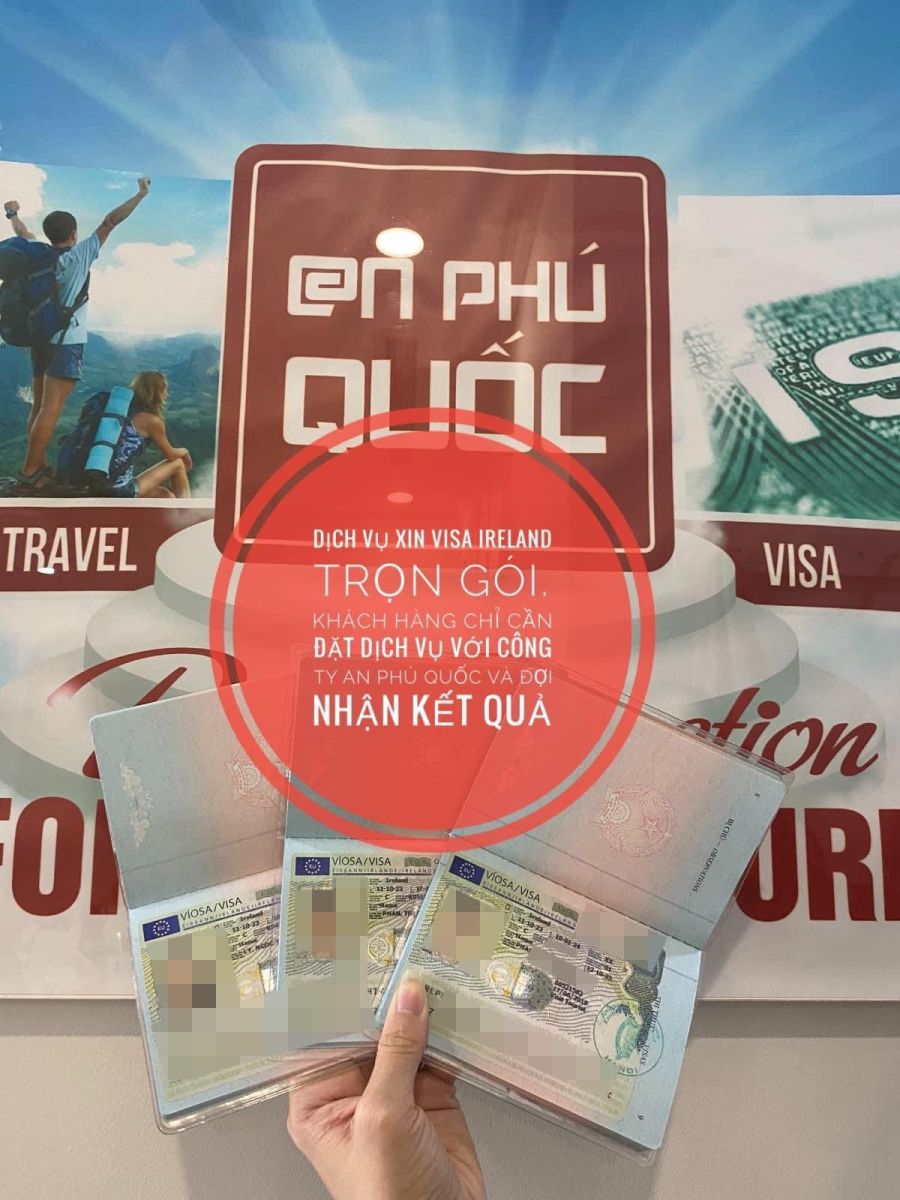 An Phú Quốc xin thành công visa Ireland cho khách