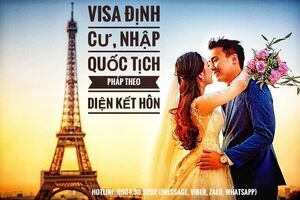 VISA BẢO LÃNH VỢ HOẶC CHỒNG CỦA NGƯỜI NƯỚC NGOÀI CƯ TRÚ TẠI PHÁP 