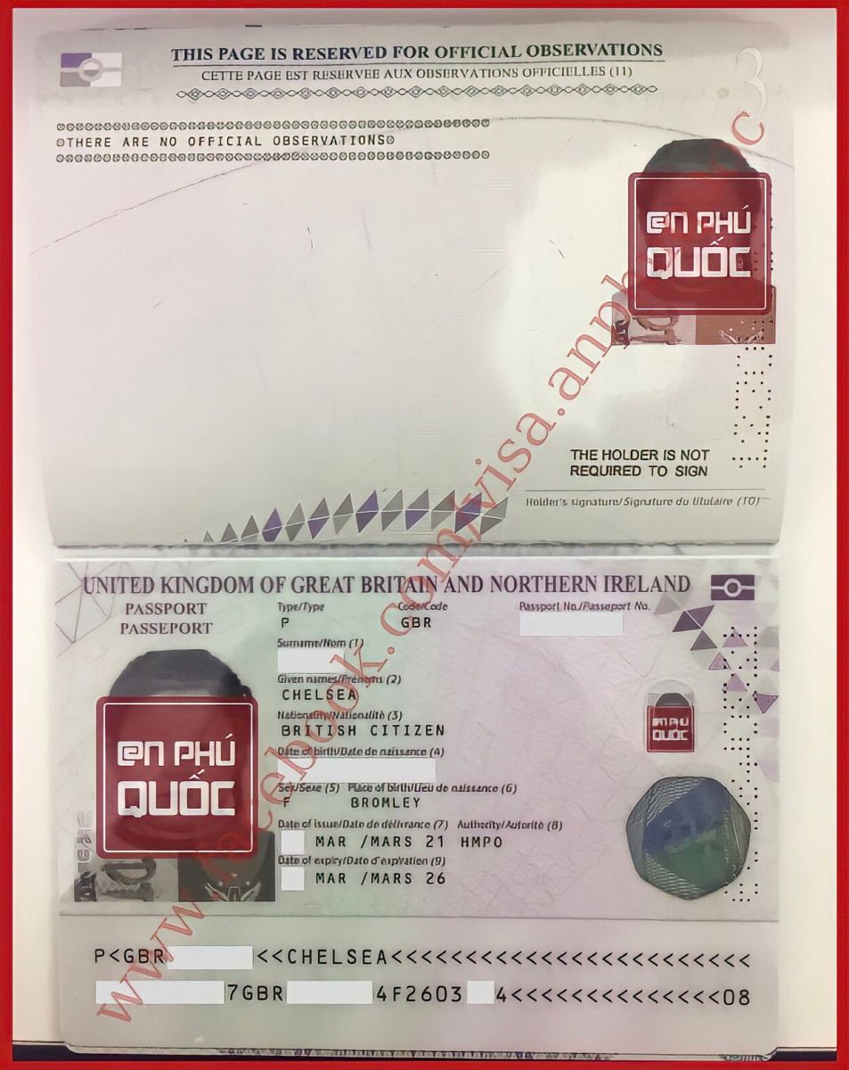 GIA HẠN HỘ CHIẾU UK CHO EM BÉ CÔNG DÂN ANH (BRITISH CITIZEN) NGAY TẠI VN